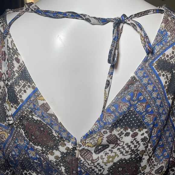 NWOT Calvin Klein Puff Sleeve Mini Shift Dress sz 10 - Picture 5 of 8